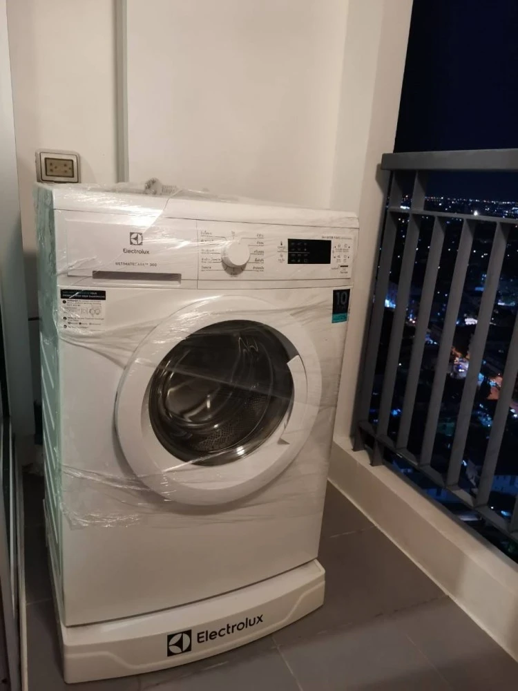 For sale: Aspire Ngamwongwan, high floor room, 25th floor, good breeze, not hot, beautiful view, you can live comfortably. Hurry and reserve now!