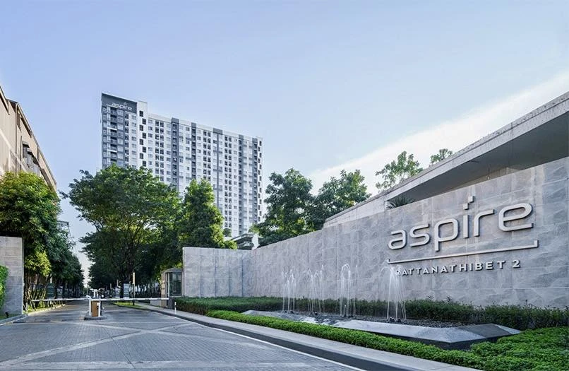 For sale: Aspire Ratchadaphisek 2, ready to move in, furnished, corner room, book now, don't miss out++