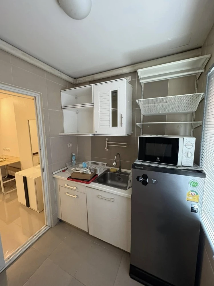 For sale: Happy Condo Ratchada 18, studio room, fully furnished, great value, hurry and book now!