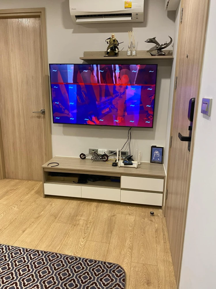 For sale: Cocoon Rama 9, premium quality, swimming pool view, complete electrical appliances, ready to move in immediately