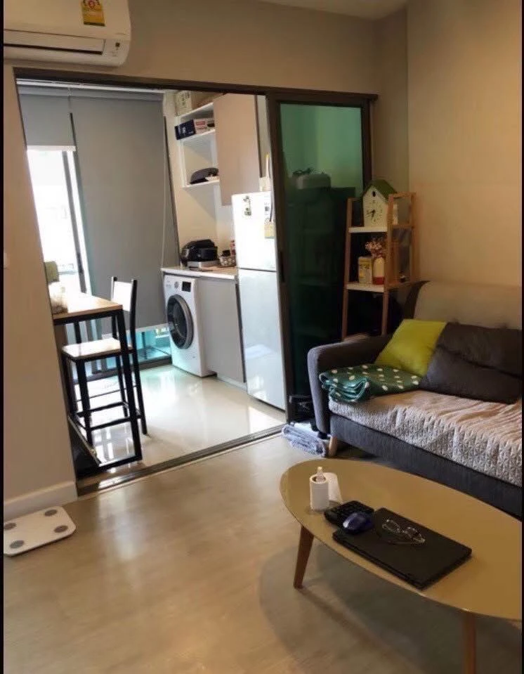 For sale: Metroluxe Ratchada project, ready to move in, complete with furniture and electrical appliances, good price, buy now!