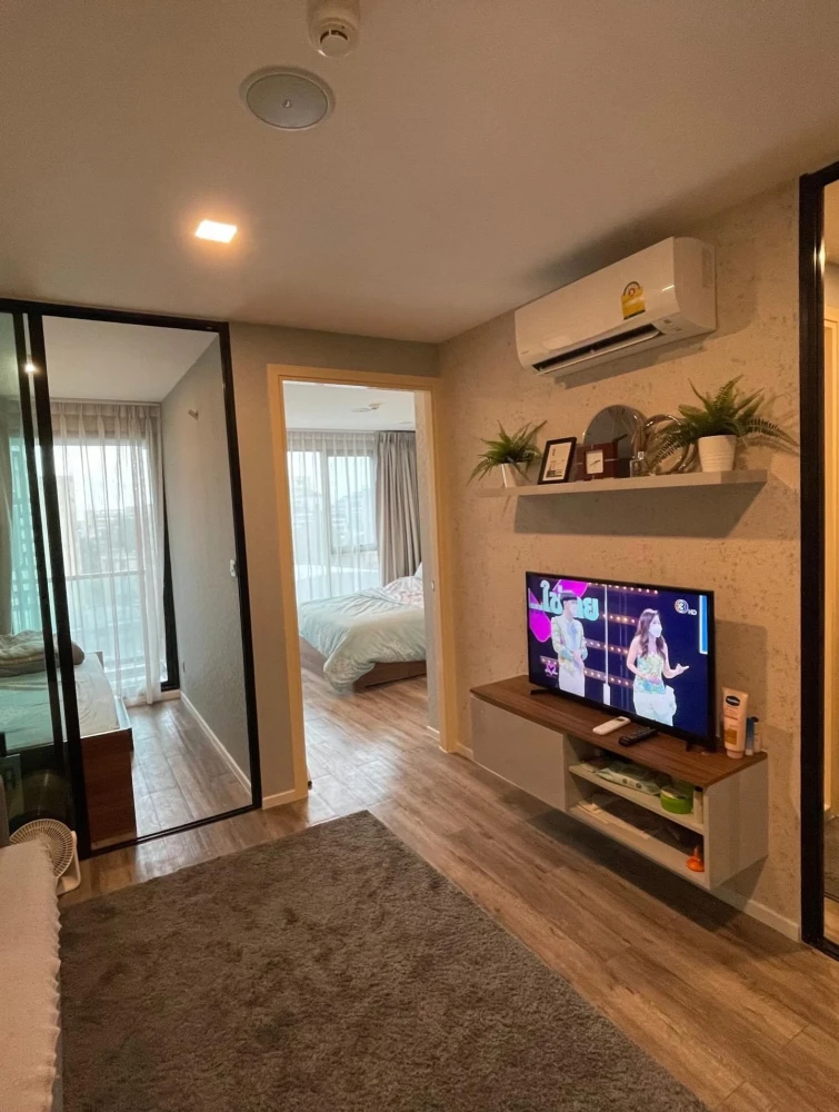 For sale: Modiz Ratchada 32, 2 bedrooms, 2 bathrooms, fully furnished, beautiful view, ready to move in.