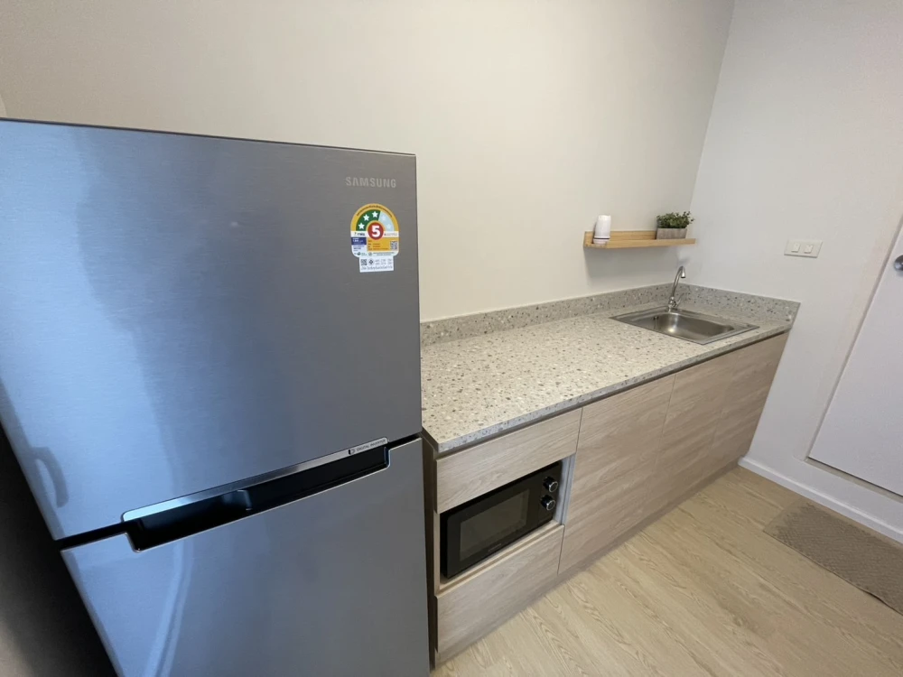 For sale: Mori Condominium, Muang Thong Thani, 4th floor room, swimming pool view, fully decorated, minimalist style, this comfortable place to live,