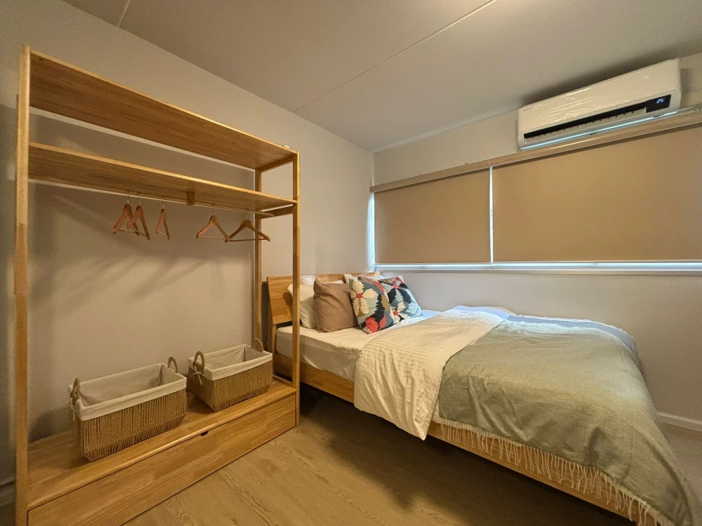 For sale: Mori Condominium, Muang Thong Thani, 4th floor room, swimming pool view, fully decorated, minimalist style, this comfortable place to live,