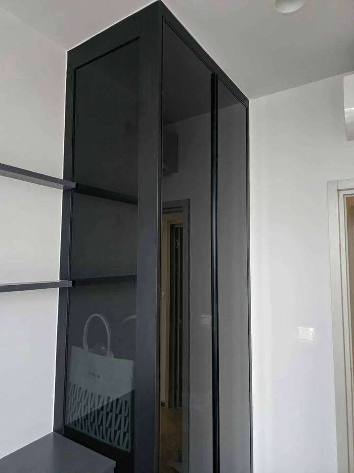 For sale: Oka House Sukhumvit 36, high floor, corner room with bathtub, built-in furniture throughout the room, river view, very attractive for bookin