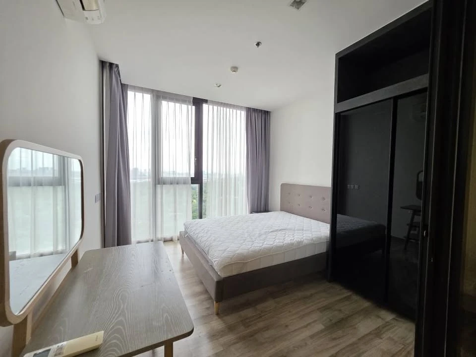 ขาย ให้เช่า 1 ห้องนอน The Line จตุจักร-หมอชิต ขนาด 35 ตร.ม. วิวสวนจตุจักร สีเขียวสบายตา จองเลย