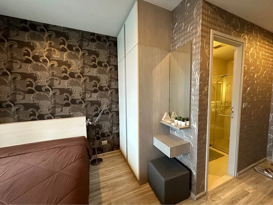 For sale, for rent, Aeras Condo, 21st floor, sea view, fully furnished room, nice to live in, reserve now, don't wait, hurry!