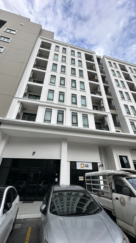 For sale, for rent Aspire Asoke - Ratchada, nice room, good location, fully furnished, just bring your bags and move in.