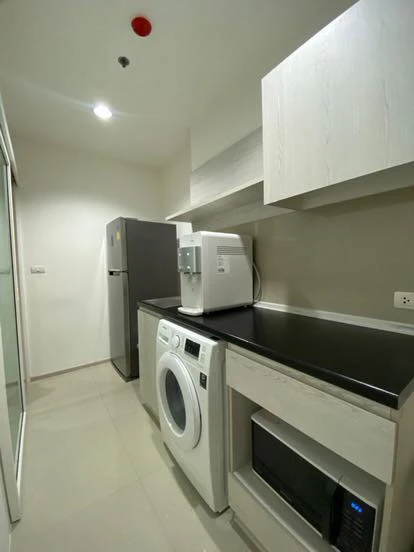 For sale, for rent, ASPIRE Erawan, 19th floor, nice room, fully furnished, reserve now, don't miss out, hurry!