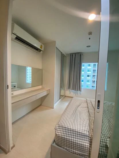 For sale, for rent, ASPIRE Erawan, 19th floor, nice room, fully furnished, reserve now, don't miss out, hurry!