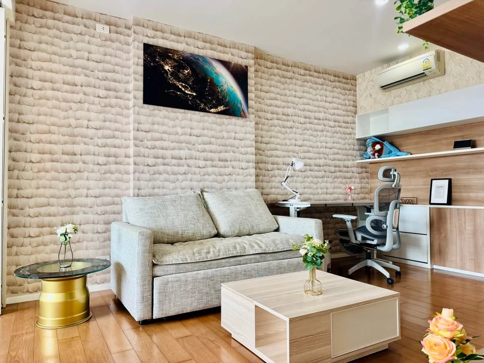 For sale or rent: Blocs 77, high floor (27), beautiful canal view, quiet, natural atmosphere, good breeze, not too hot, comfortable living, reserve no