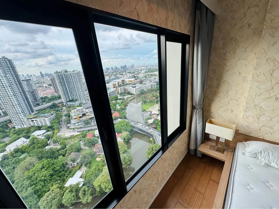 For sale or rent: Blocs 77, high floor (27), beautiful canal view, quiet, natural atmosphere, good breeze, not too hot, comfortable living, reserve no