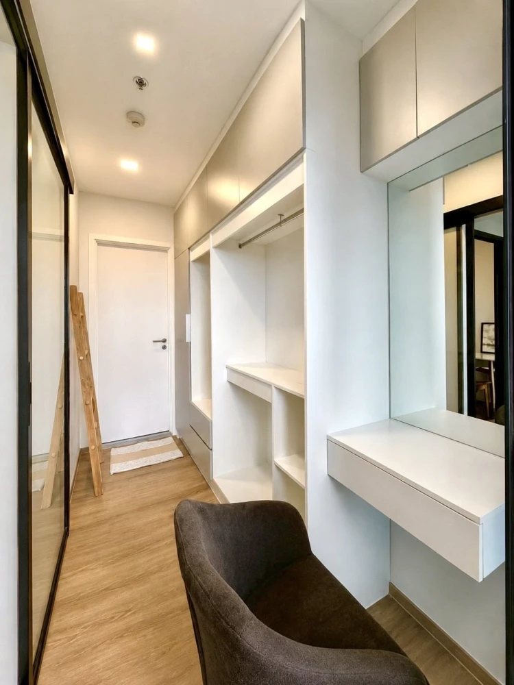 ขาย ให้เช่า Chapter One Spark จรัญฯ ห้องแต่งสวยสไตล์ Modern Clean & Minimal โทนอบอุ่น เรียบ สบายตา พร้อมเข้าอยู่