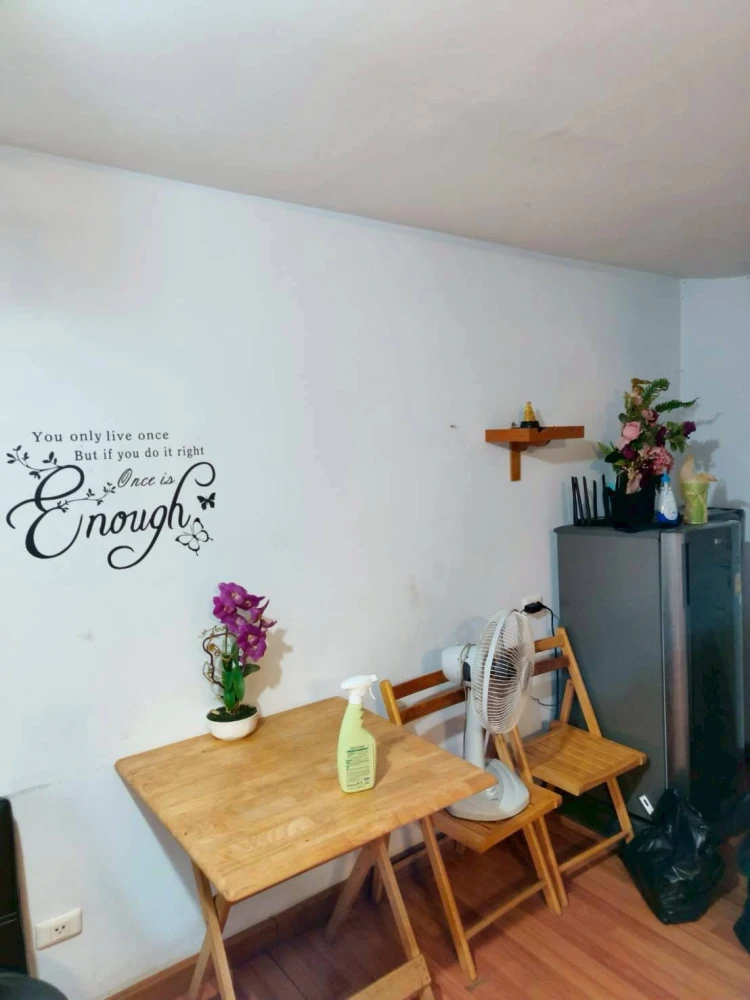 For sale or rent: Chateau in town Ratchada 13, studio unit, 34 sq m, pool floor. Book now!