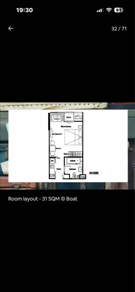 For sale or rent: Circle rein Sukhumvit 12, an 8-story low-rise building with built-in furniture. Reserve now!