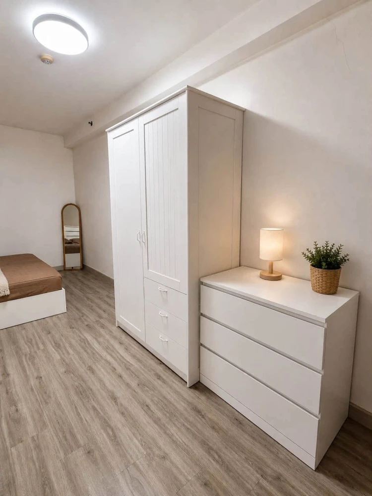 For sale or rent: City Home Sukhumvit 101. Spacious and comfortable rooms with well-divided spaces, unobstructed views, and a closed kitchen to reduce