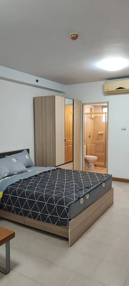 For sale, for rent, City home, Rattanathibet, airy and cool, view of the MRT Purple Line, hurry and reserve before you miss out.