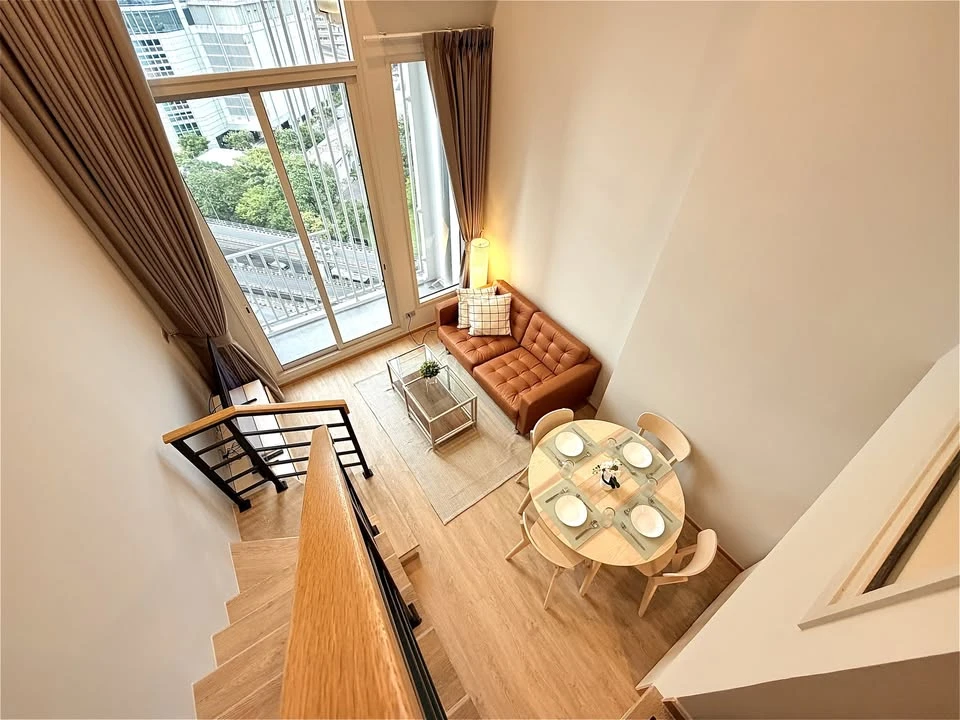 For sale or rent: Culture Chula, north-facing, open and airy view, overlooking Chamchuri Square building. Private room location, quiet, not crowded. R