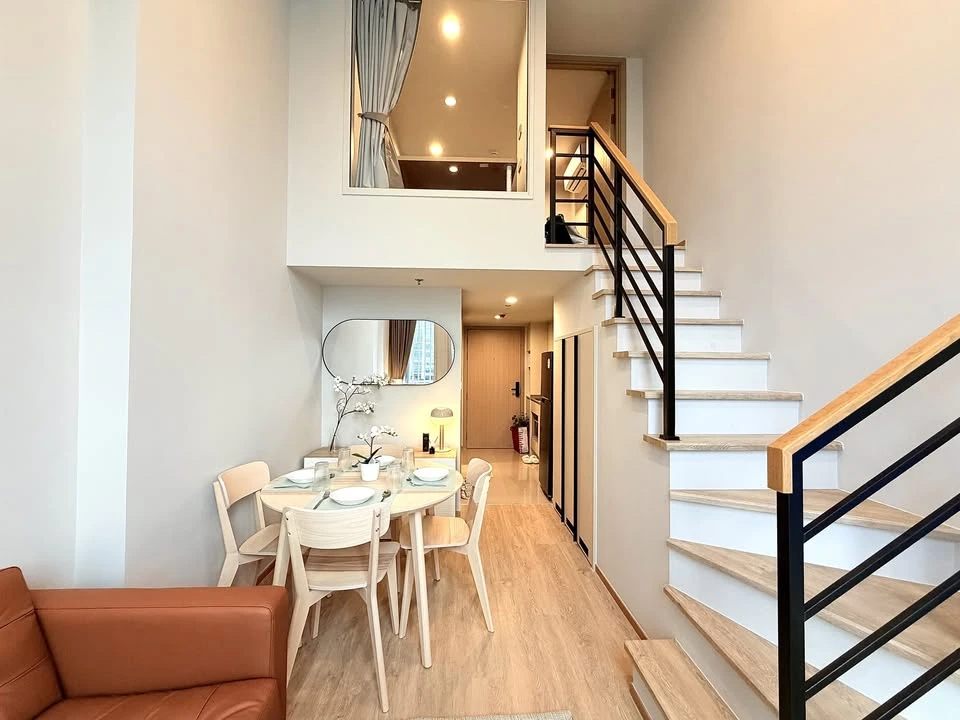 For sale or rent: Culture Chula, north-facing, open and airy view, overlooking Chamchuri Square building. Private room location, quiet, not crowded. R