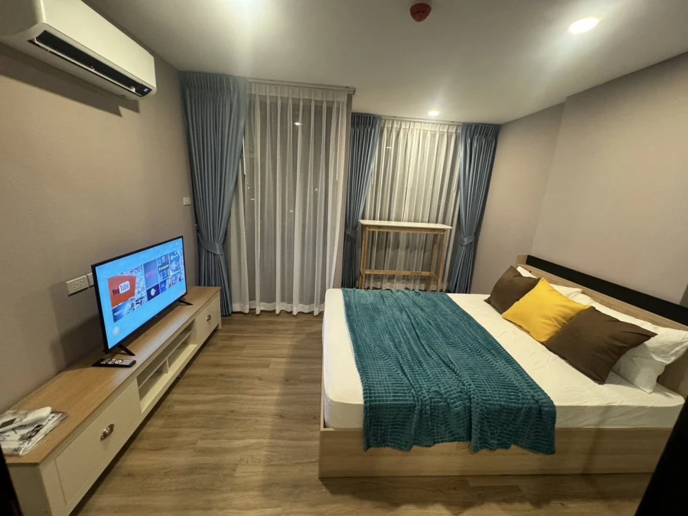 For sale or rent: CYBIQ Ratchada 32, a lovely room on the 7th floor, decorated in a cool theme, with complete amenities. Reserve now!