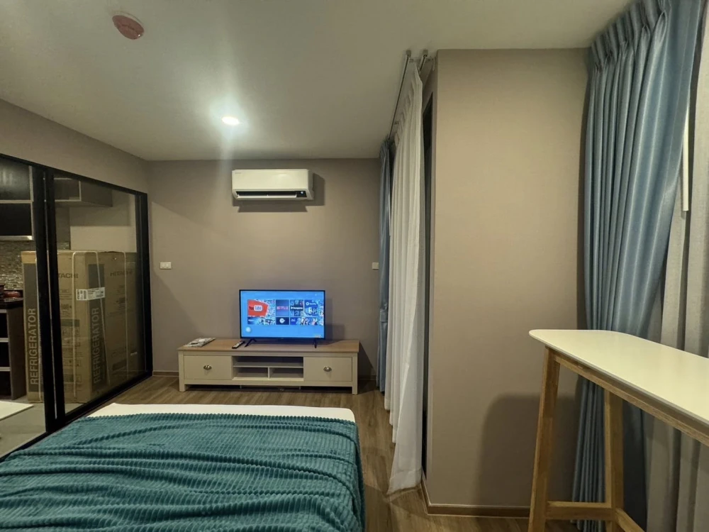 For sale or rent: CYBIQ Ratchada 32, a lovely room on the 7th floor, decorated in a cool theme, with complete amenities. Reserve now!