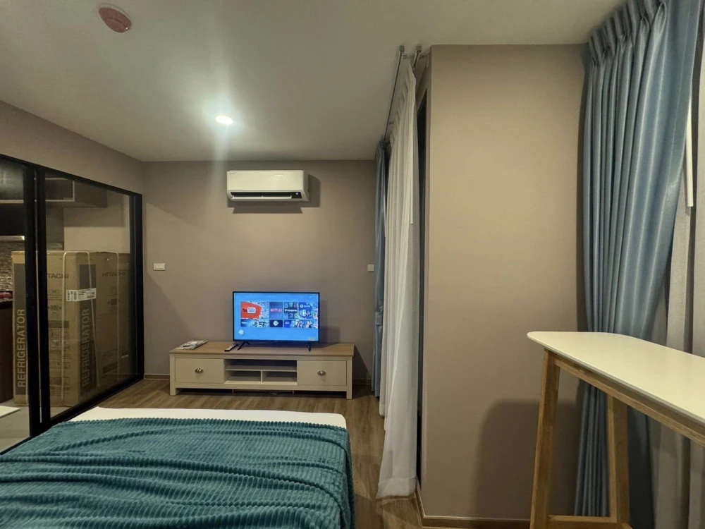 For sale or rent: CYBIQ Ratchada 32, a lovely room on the 7th floor, decorated in a cool theme, with complete amenities. Reserve now!