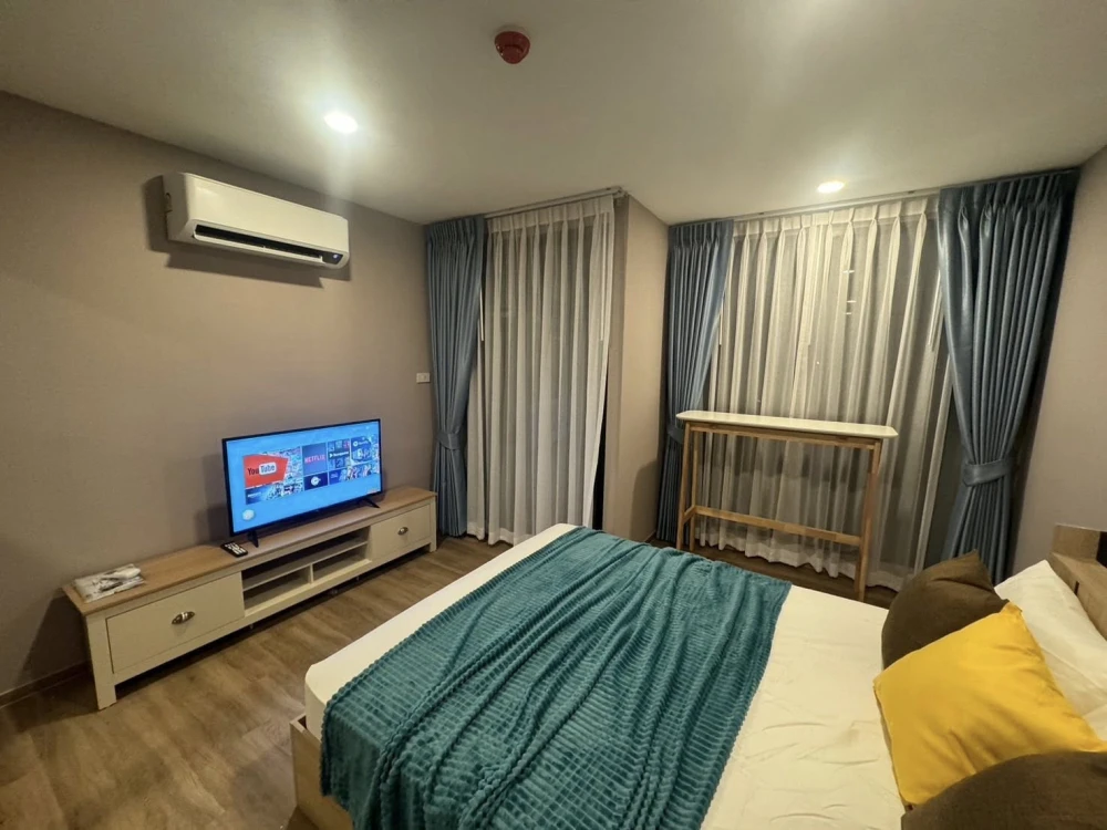 For sale or rent: CYBIQ Ratchada 32, a lovely room on the 7th floor, decorated in a cool theme, with complete amenities. Reserve now!