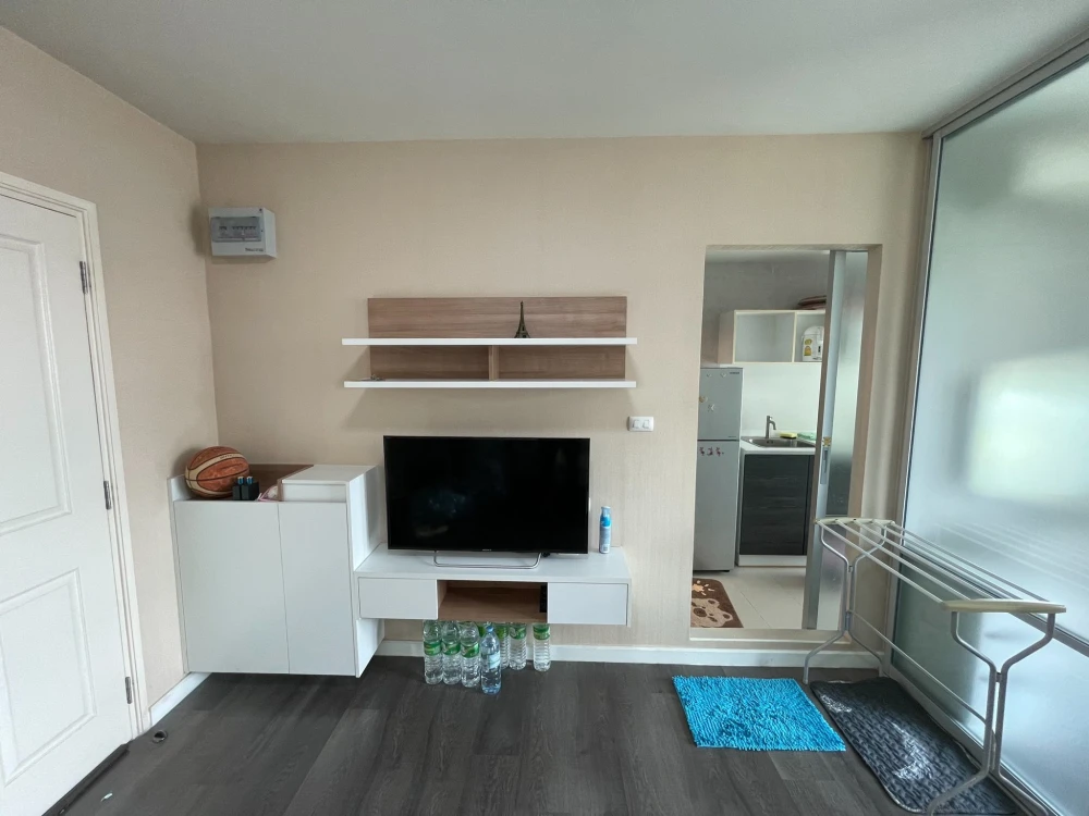 For sale or rent: D Condo Campus Resort Bangsean, 1 bedroom, 1 bathroom, high-quality wallpaper, fully furnished, reserve now!