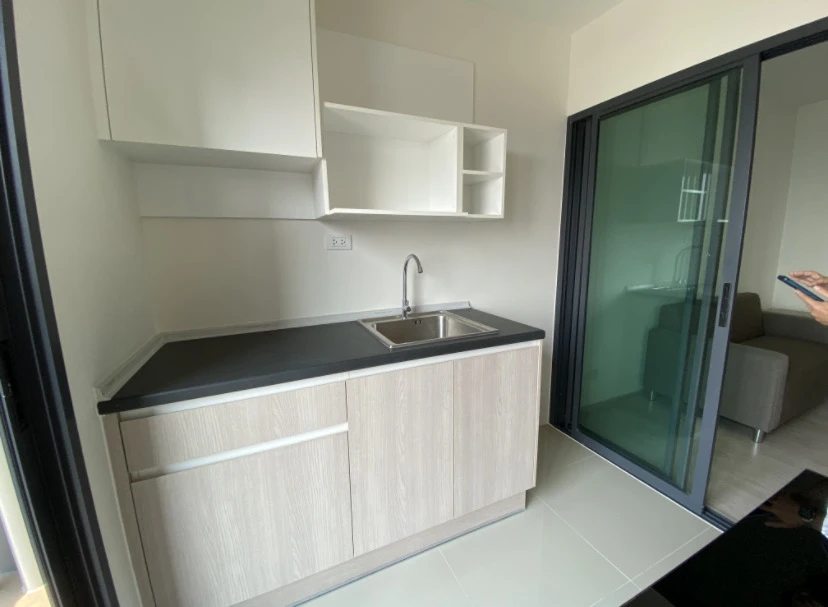Sell for rent Dcon Prime Rattanathibet The room is ready Complete facilities Reserve quickly before the room is gone.