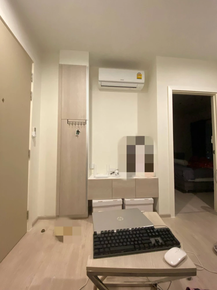 Sell for rent Dcon Prime Rattanathibet The room is ready Complete facilities Reserve quickly before the room is gone.