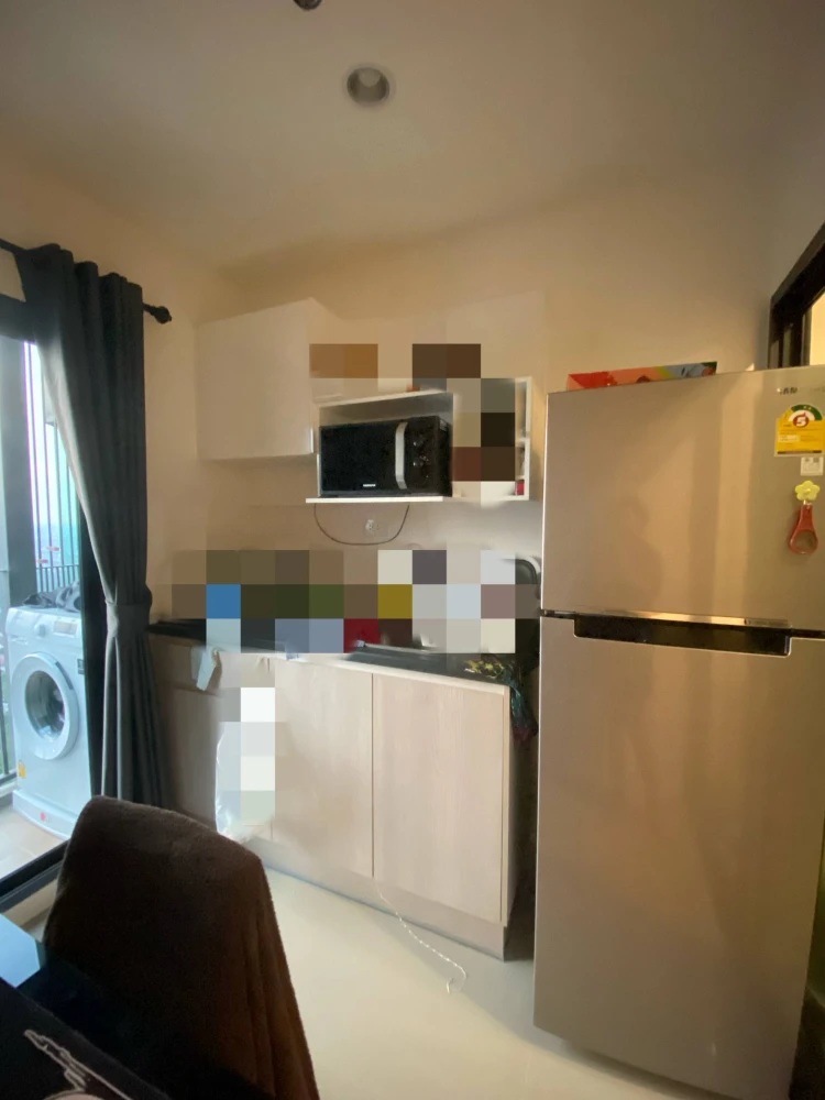 Sell for rent Dcon Prime Rattanathibet The room is ready Complete facilities Reserve quickly before the room is gone.