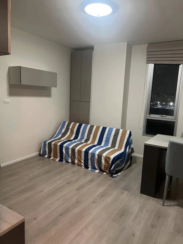 For sale, for rent dcondo Campus Dome Rangsit, 3rd floor, with furniture and appliances, ready to move in. Interested, hurry and reserve now.