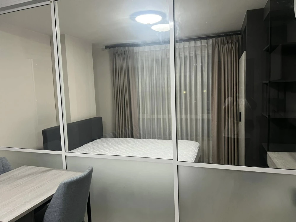 For sale, for rent dcondo Campus Dome Rangsit, 3rd floor, with furniture and appliances, ready to move in. Interested, hurry and reserve now.
