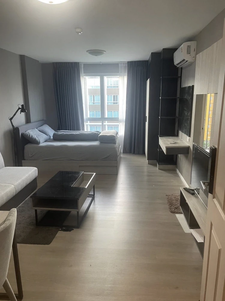 For sale, for rent, dcondo Campus Dome Rangsit, 7th floor, swimming pool view, fully furnished, ready to move in, reserve now.
