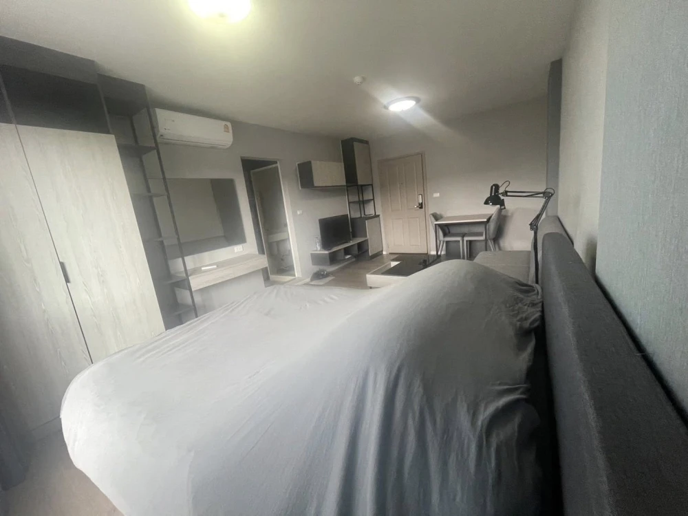 For sale, for rent, dcondo Campus Dome Rangsit, 7th floor, swimming pool view, fully furnished, ready to move in, reserve now.
