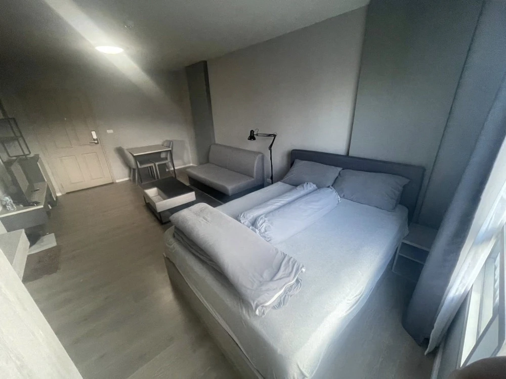 For sale, for rent, dcondo Campus Dome Rangsit, 7th floor, swimming pool view, fully furnished, ready to move in, reserve now.