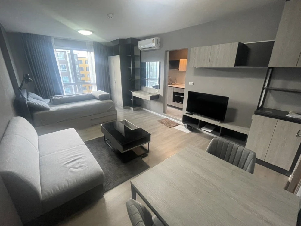 For sale, for rent, dcondo Campus Dome Rangsit, 7th floor, swimming pool view, fully furnished, ready to move in, reserve now.