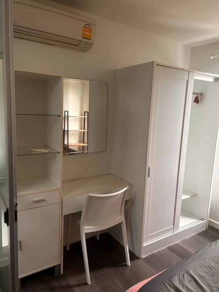 For sale, for rent, dcondo Campus Resort Rangsit, Phase 1, partitioned room, fully furnished, nice to live in, reserve now before you miss out.