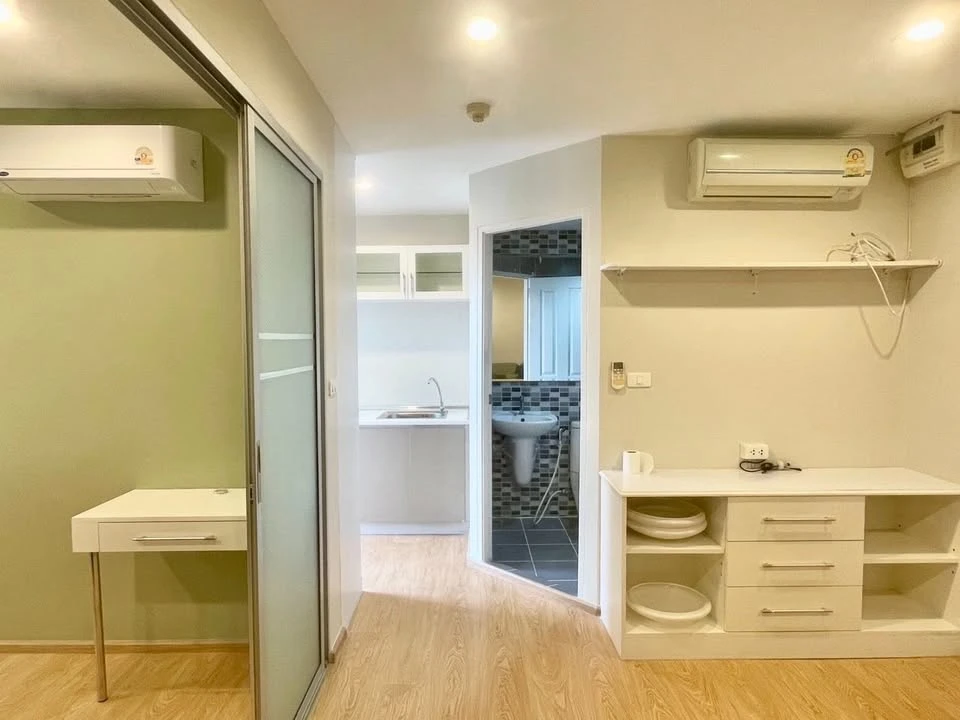 For sale or rent: DCondo Rattanathibet, 1 bedroom, 1 bathroom, fully furnished with complete amenities. Book now!