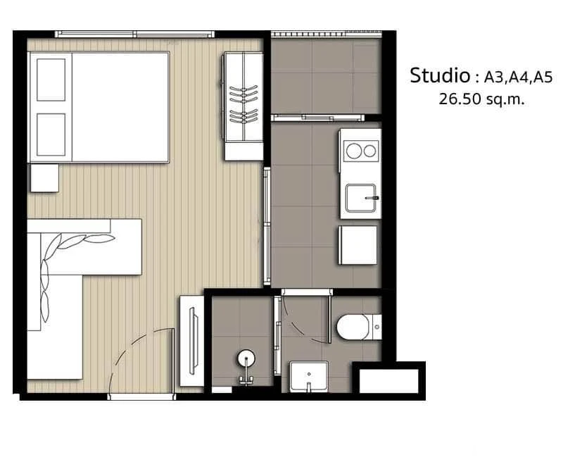 For sale, for rent Elio Del Nest, a nice room, convenient, complete in one place, hurry up and reserve before you miss out, don't wait.