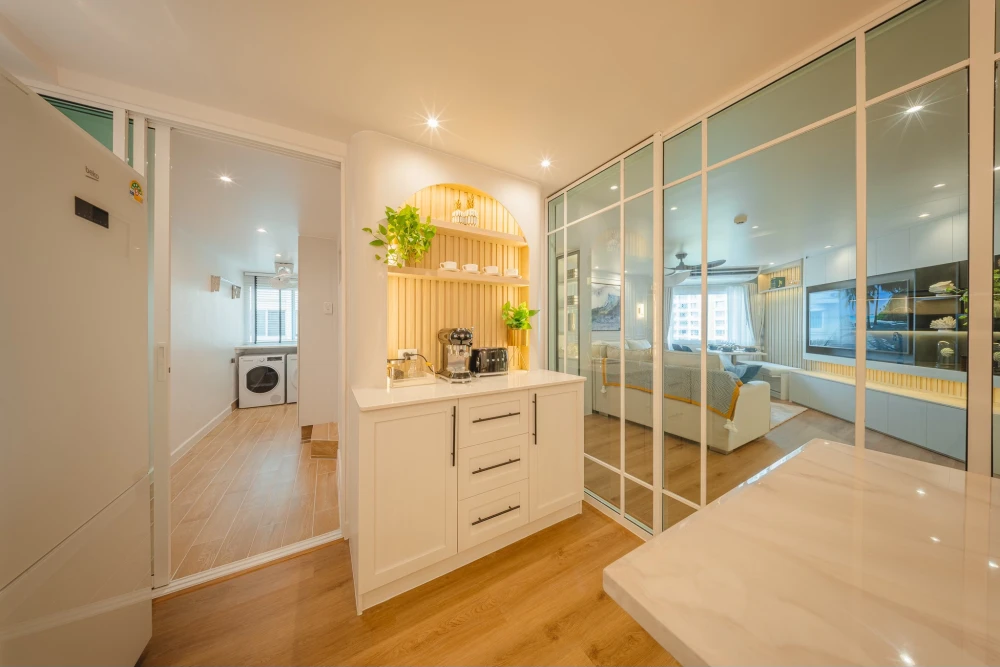 For sale or rent: Fortune Condo Town 2. Beautifully decorated unit with built-in furniture throughout. Pool view. Spacious living area. Don't miss out
