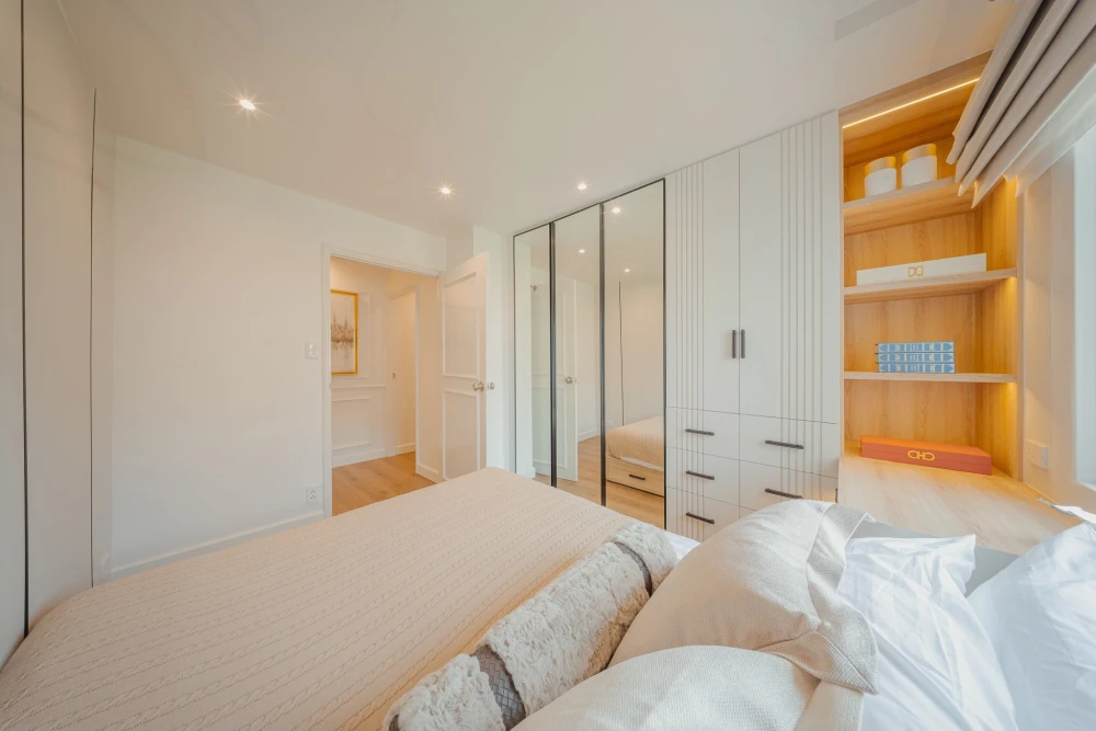 For sale or rent: Fortune Condo Town 2. Beautifully decorated unit with built-in furniture throughout. Pool view. Spacious living area. Don't miss out