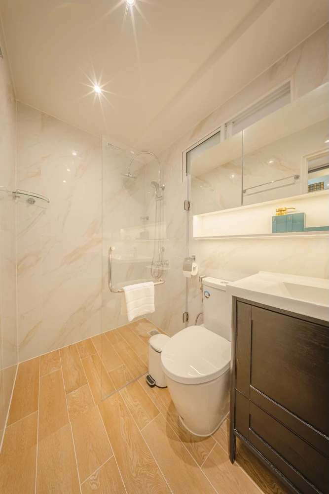 For sale or rent: Fortune Condo Town 2. Beautifully decorated unit with built-in furniture throughout. Pool view. Spacious living area. Don't miss out