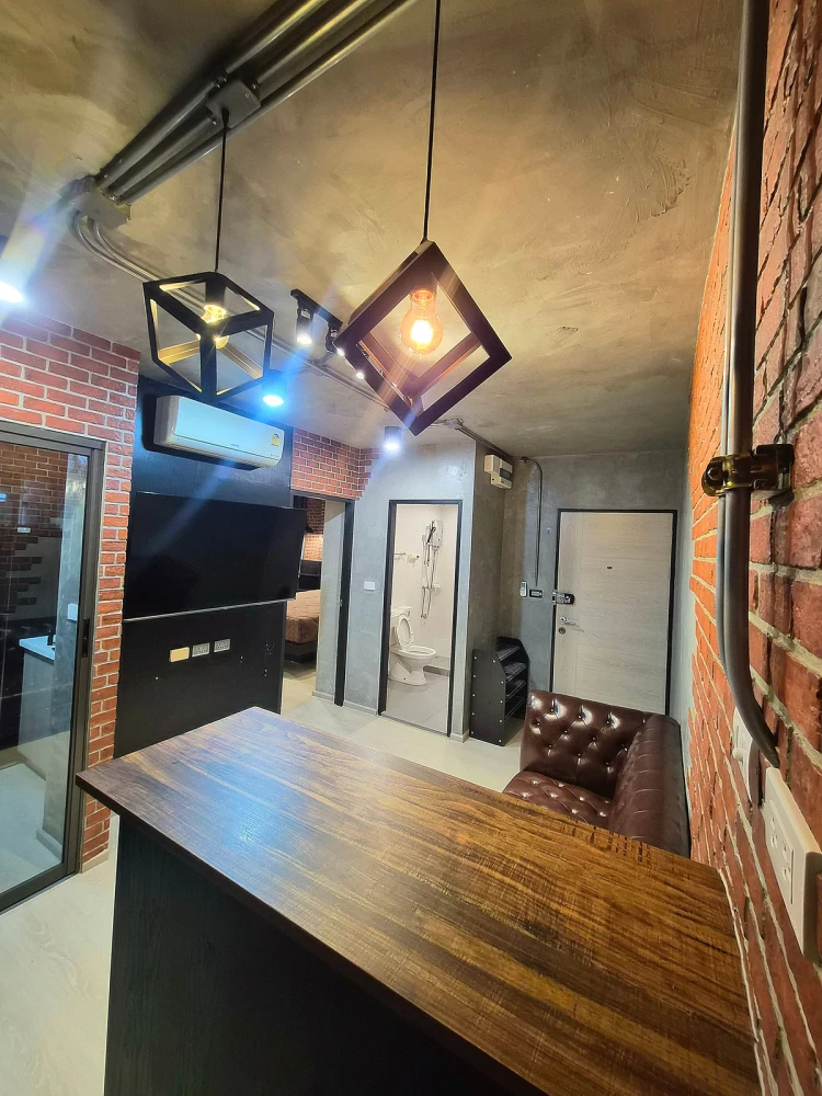 For sale or rent: Grene Donmuang-Songprapha, 3rd floor, corner room, fully furnished, reserve now, don't miss out!