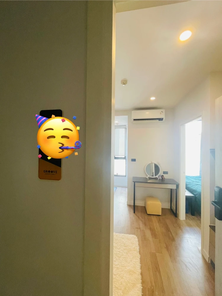 For sale or rent: Groove Ratchada-Rama 9. 1 bedroom, 1 bathroom. Great location, convenient transportation. Don't miss out!