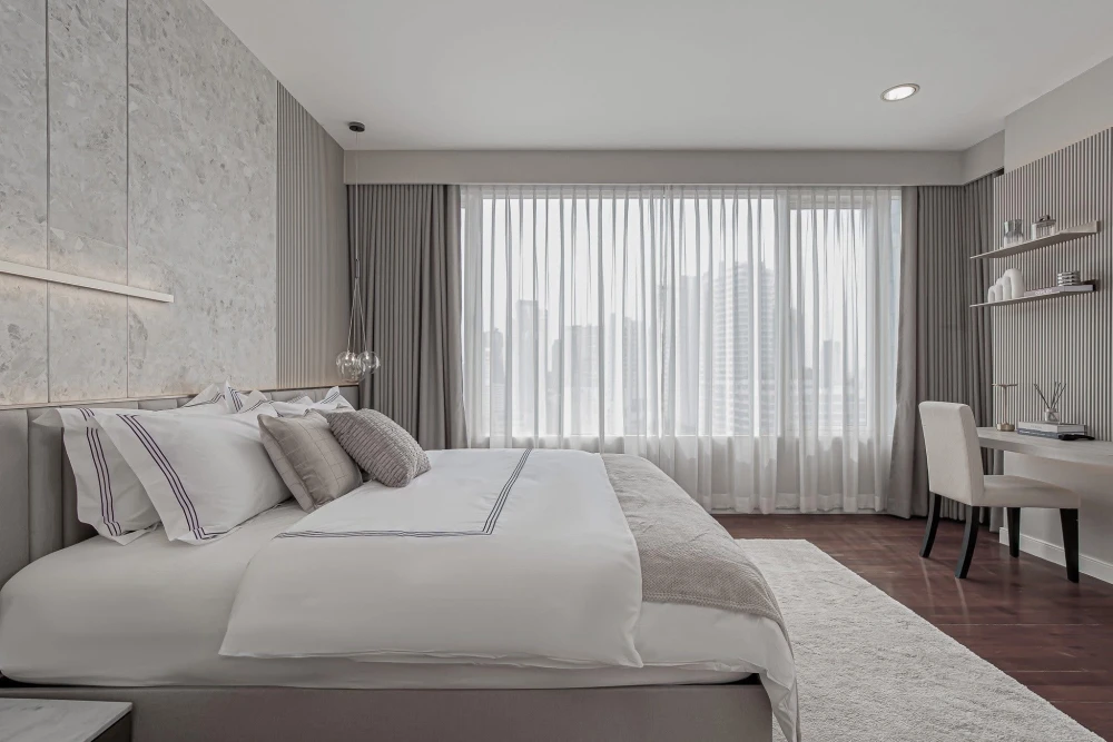 For sale or rent: Hampton Thonglor 10, open and airy views from every room, fully furnished and ready to move in by a professional interior design tea