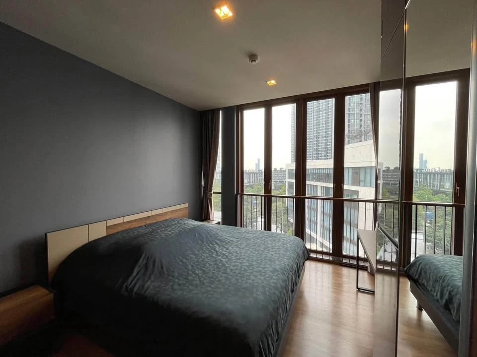 For Sale/Rent: HASU HAUS Building B, 7th Floor (Top Floor). Built-in SB furniture. 1 Bedroom + Living Room with Sliding Glass Doors. Book Now!