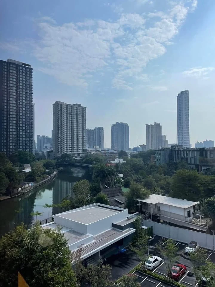 For Sale/Rent: HASU HAUS Building B, 7th Floor (Top Floor). Built-in SB furniture. 1 Bedroom + Living Room with Sliding Glass Doors. Book Now!