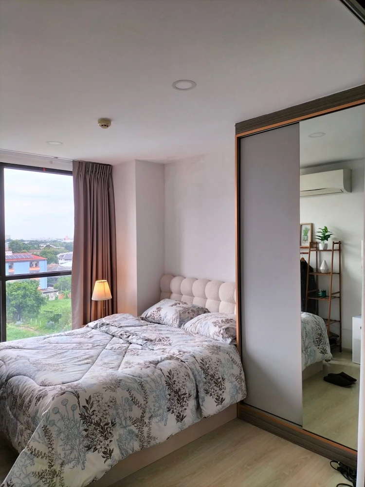 For Sale/Rent: Kensington Phahonyothin 63 Rare Unit! Corner room, 1 Bed Plus, corner room on the 7th floor, no room opposite, quiet atmosphere, very p