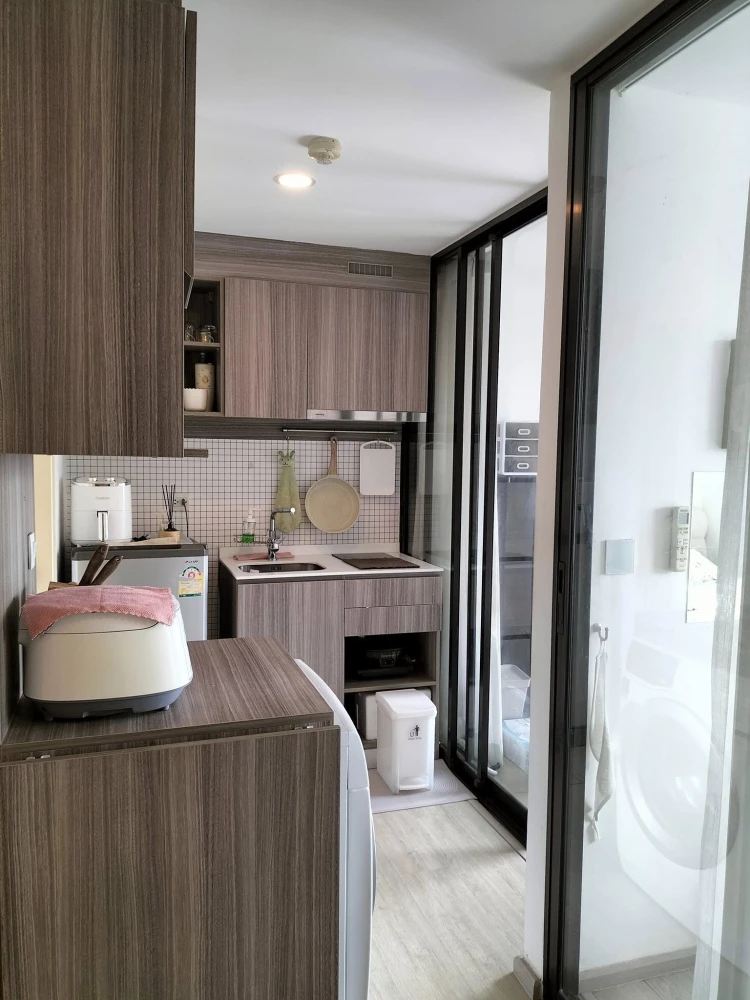 For Sale/Rent: Kensington Phahonyothin 63 Rare Unit! Corner room, 1 Bed Plus, corner room on the 7th floor, no room opposite, quiet atmosphere, very p